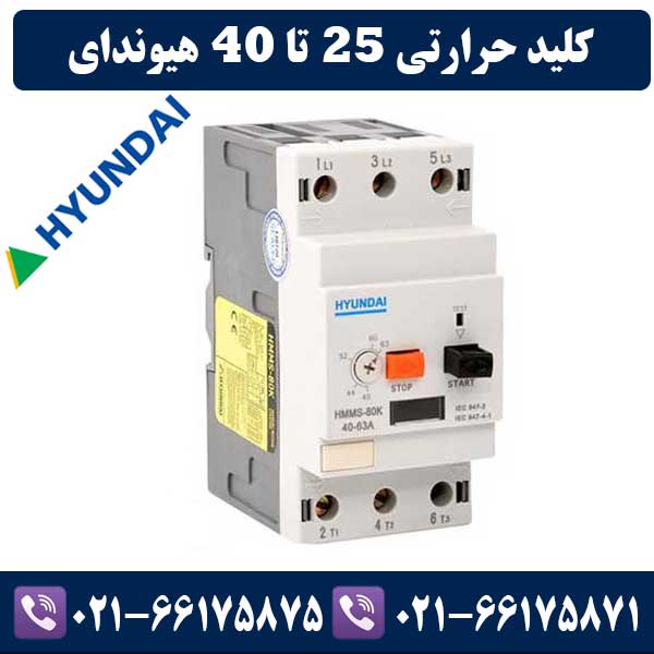 کلید حرارتی 25 تا 40 هیوندای کلید حرارتی 25 تا 40 هیوندای
