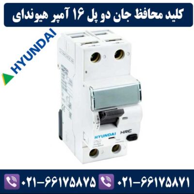 کلید محافظ جان 16 آمپر تک پل + نول هیوندای
